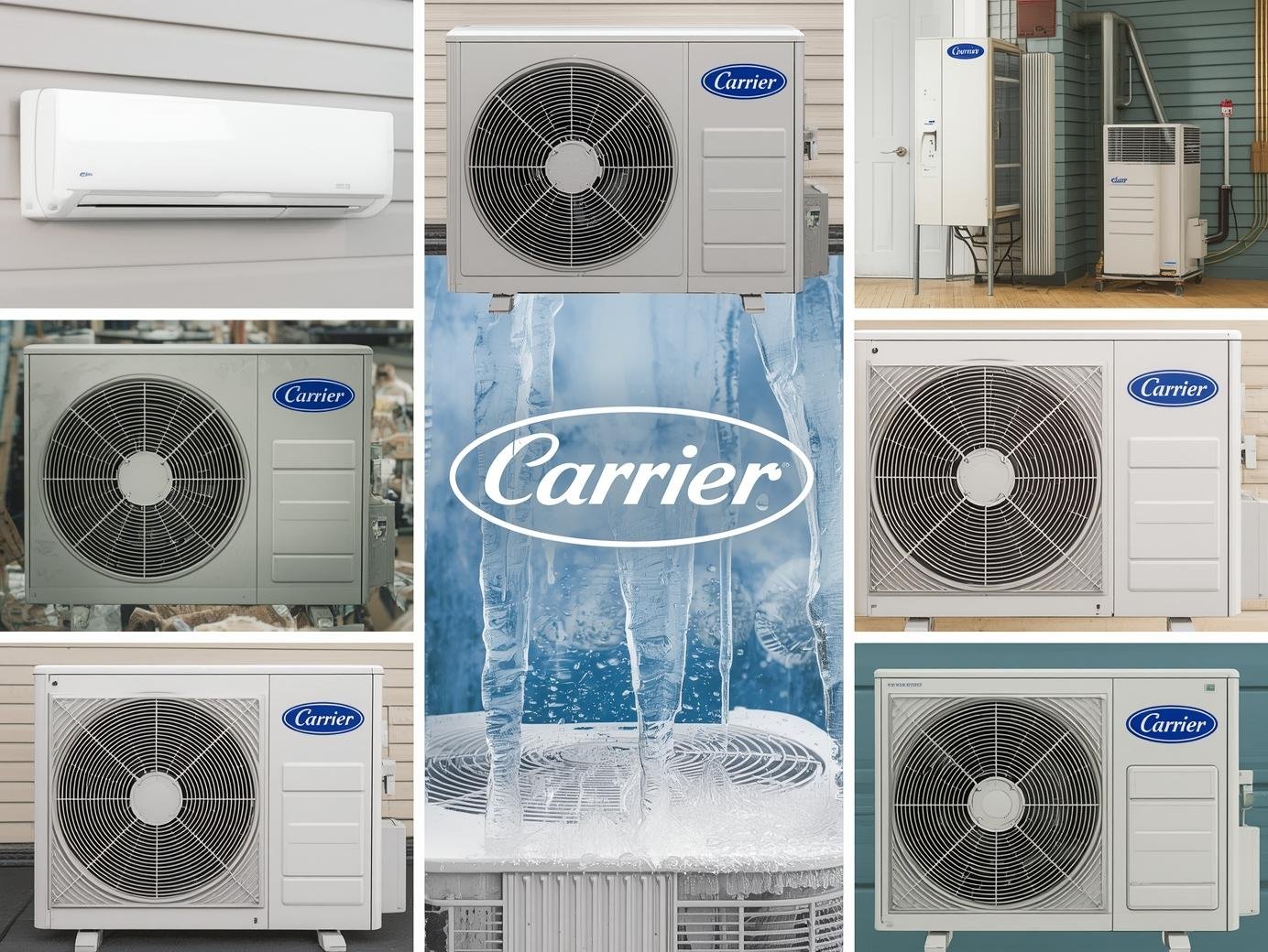 Ice Forming on Indoor or Outdoor Unit